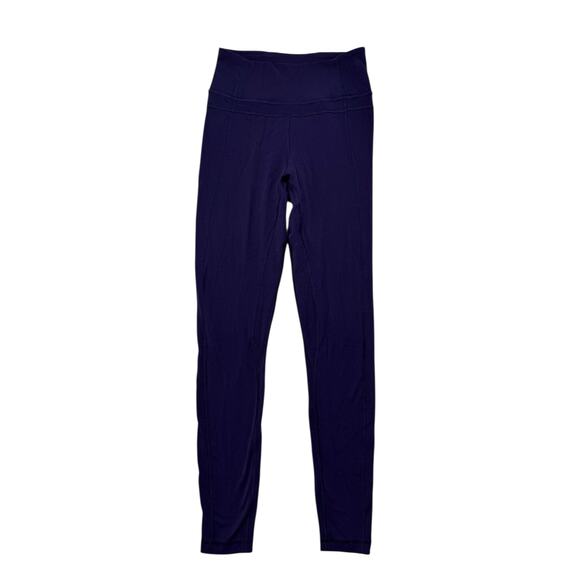 LULULEMON Pushing Limits 7/8 Tight in Aeon Purple Size 4 Nulu 25" #W5AV1S